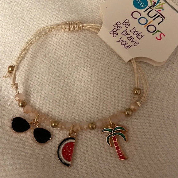NWT summer beach charm bracelet - Picture 5 of 5
